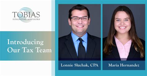 Introducing Our Tax Team Tobias Financial Advisors