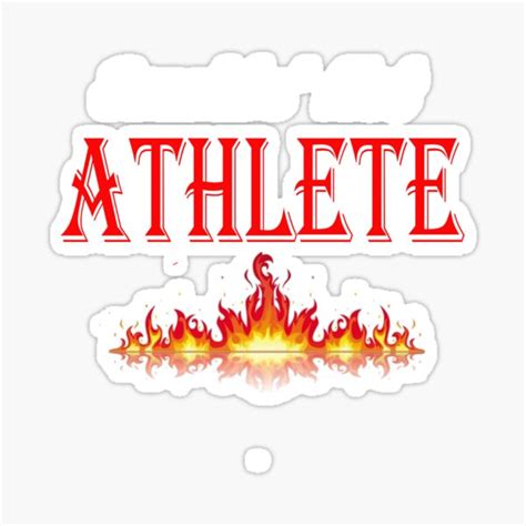 Smokin Hot Athlete Sticker By StudioN Redbubble
