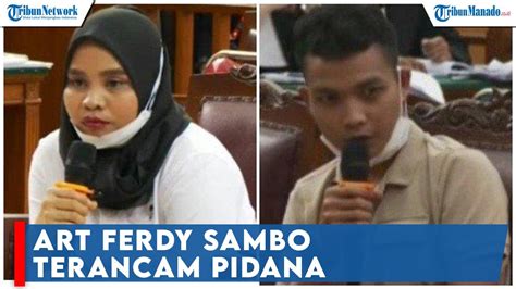 Susi Dan Kodir Art Ferdy Sambo Terancam Pidana Keterangan Disebut