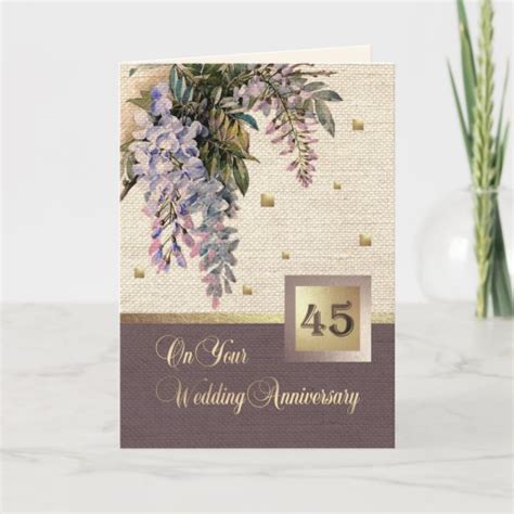 45th Wedding Anniversary Greeting Cards Nz