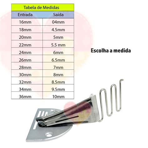 Aparelho De Passar Vies Completo Chapa Calcador Dente Para Maquina De