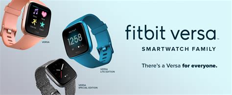 Fitbit Versa Health Fitness Smartwatch With Heart Rate 4 Day