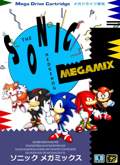 Sonic Megamix Boxart Sonic 1 Hack By Rollingtombstone On Deviantart