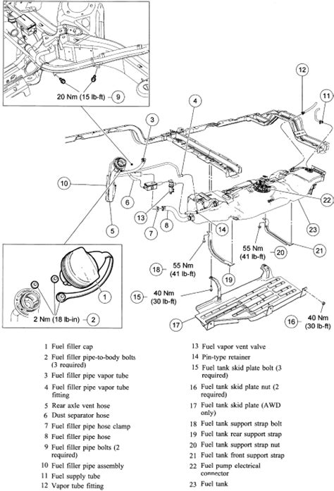 Ford Explorer Fuel Tank Removal