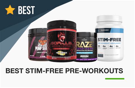 The 5 Best Stim Free Pre Workouts To Improve Your Performance