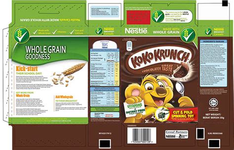 Transformable Packaging for Nestle Koko Krunch Cereal :: Behance