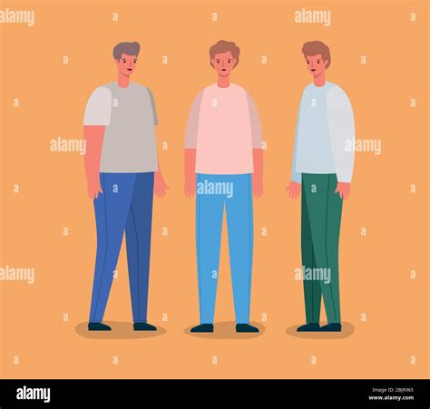 Men avatars cartoons vector design Stock Vector Image & Art - Alamy