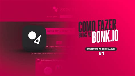 Como Fazer Skins Bonk Io Introdu O Ao Bonk League Youtube