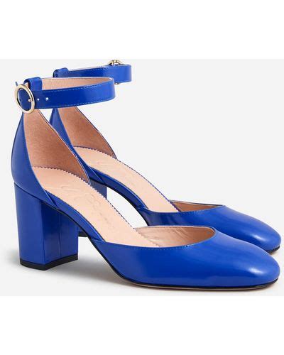 Blue J Crew Heels For Women Lyst