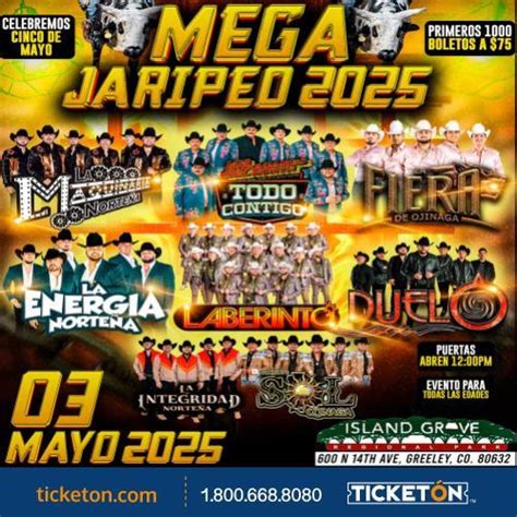 Compre Boletos Para Mega Jaripeo En Island Grove Park Ticket N