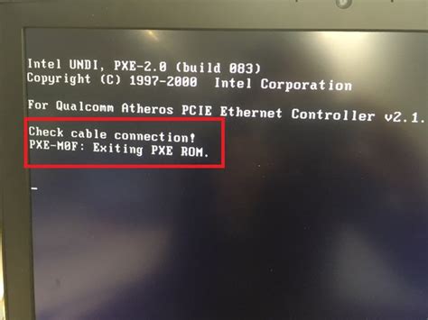 ‎pcの電源を入れると、 Pxe Mofexiting Pxe Rom が表示されwindowsが起動しない場合の対処方法 Dell