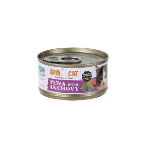 Sumo Cat Canned Food Tuna With Anchovy 80g 1 Ctn