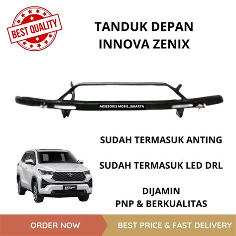 Jual Ready Tanduk Depan Mini Innova Zenix Arb Besi Pelindung Bumper