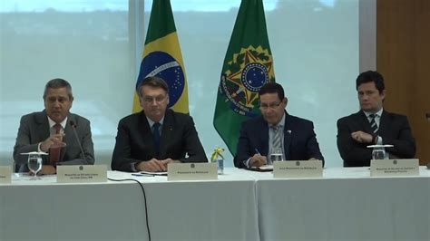 Stf Divulga Íntegra Do Vídeo Da Reunião Ministerial Com Bolsonaro Dia 22 De Abril Tvfsm Youtube