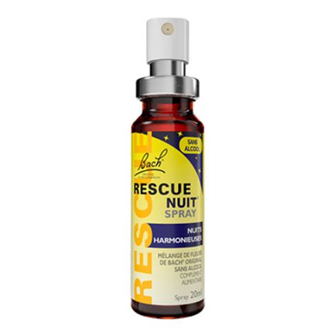 Fleurs De Bach Rescue Nuit Spray Sans Alcool Ml Mapharmanaturelle