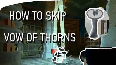 How To Skip Vow Of Thorns Trial Deepwoken YouTube