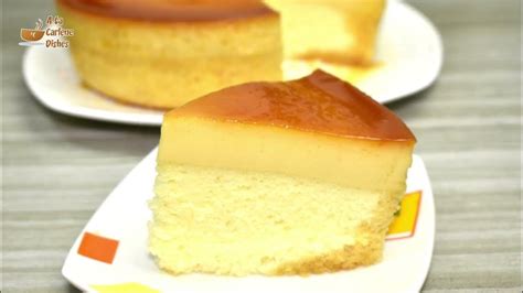 Steamed Custard Cake No Bake Custard Cake Youtube