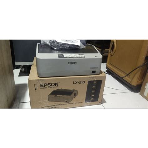 Jual Printer Dot Matrix Epson Lx Normal Siap Pakai Lengkap Dos N Cd