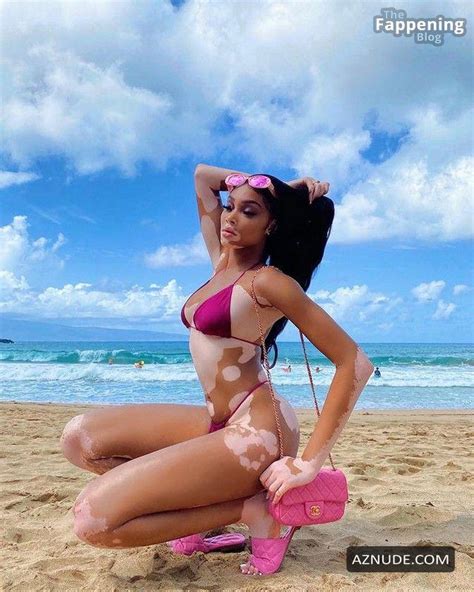 Winnie Harlow Sexy Looks Hot In Stunning Bikinis AZNude
