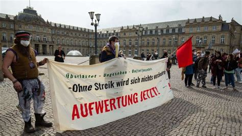 Warnstreik in Baden Württemberg Kitas sollen erneut geschlossen