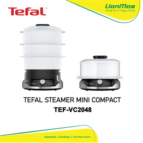 Tefal Steamer Ultra Compact Tef Vc Shopee Malaysia