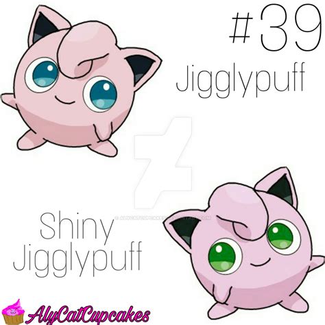 Jigglypuff And Shiny Jigglypuff By Alycatcupcakes On Deviantart