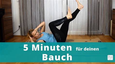 5 Minuten Für Eine Starke Mitte Bauchmuskeln Als Stütze Für Deinen