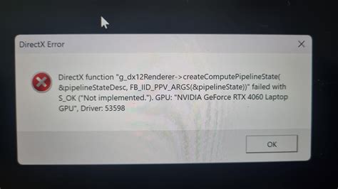 Directx Function Error R FIFA23PC