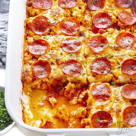 Pizza Casserole Easy 5 Ingredients