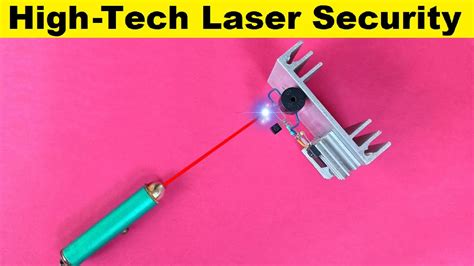 How To Make A Laser Light Security Alarm System At Homeeasy Laser