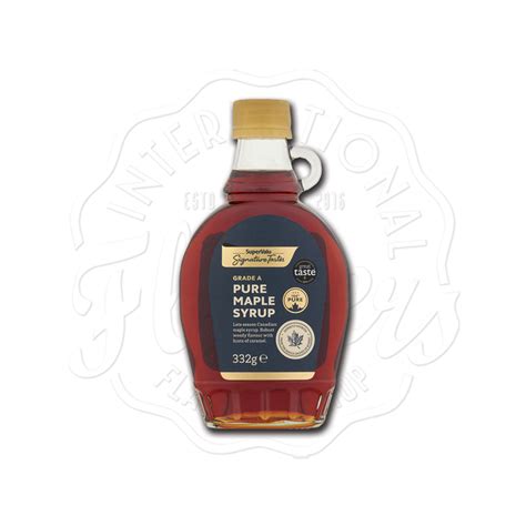 SuperValu Signature Tastes Grade A Pure Maple Syrup 332g Flavers