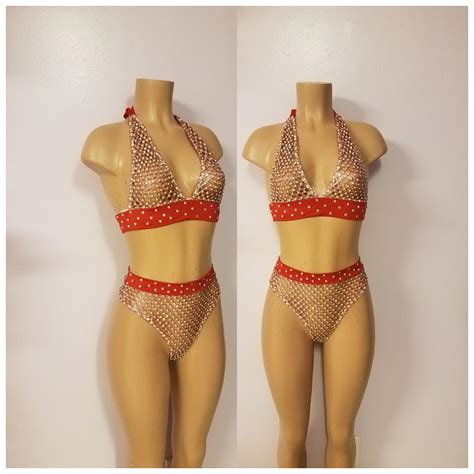 Stripper Outfits Dance Wear Rave Outfits Exotic Dance Wear Swimsuit Bikini