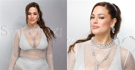 Ashley Graham W Naked Dress Z Kolekcji Swarovski X Skims