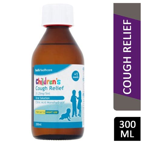 Bells Childrens Cough Relief 200ml Bandj Supplies