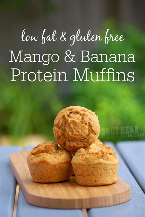 Recipe Mango And Banana Protein Muffins Banana Protein Muffins High