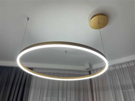 LAMPA SUFITOWA LED lampa wisząca ring 60cm z pilotem Rzeszów OLX pl