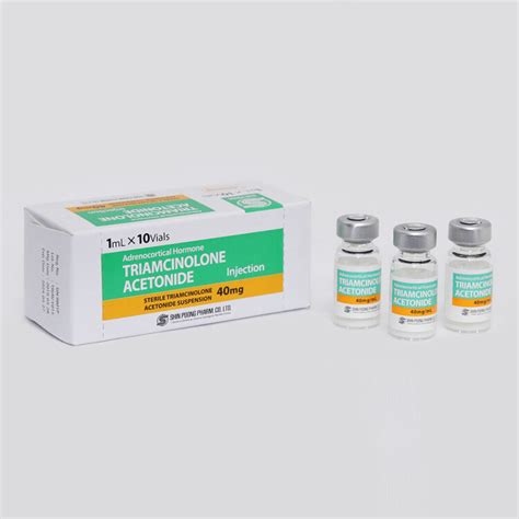 TRIAMCINOLONE INJECTION 40MG 10X1ML Zyfas Pharma