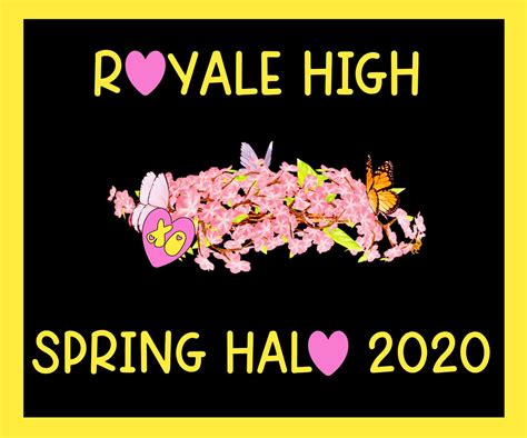 Spring Halo 2020 Royale High Printable Sticker Etsy Uk