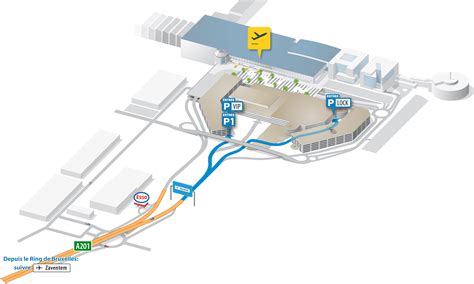 Plan Brussels Airport – Plan aéroport Bruxelles | Brussels Airport