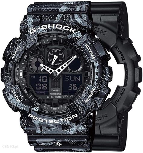 Casio G Shock SET GA 100 1A1ER BEZEL 10520052 PASEK 10520049