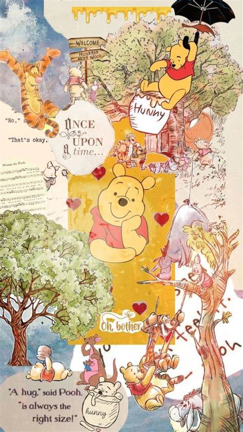 Pin by Rafaela Folsen on Wallpapers 📱 in 2024 | Winnie the pooh drawing ...