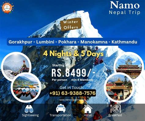 Pokhara Kathmandu Tour Package At 8499 Pack In Gorakhpur