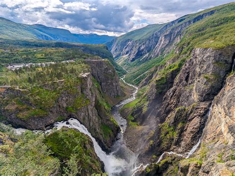 Hardangervidda Plateau Vøringsfossen Waterfall And Måbøda Flickr