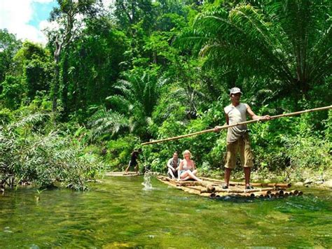 Bamboo Rafting In Khao Lak Experience The Traditional Bamboo Rafting