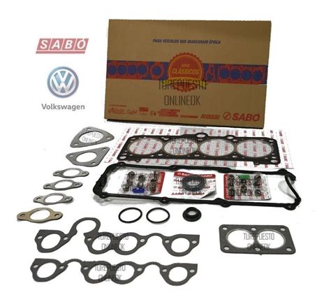 Kit Juntas Descarbonizacion Retenes Bulones Vw Gol