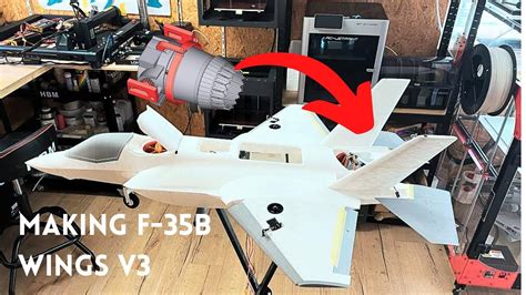 F-35B RC VTOL 3D Printed Jet Model, Build Series, Build The, 43% OFF