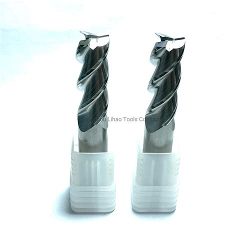 HRC55 3 Flutes Solid Carbide Flat Machine Cutting Tools For Aluminum