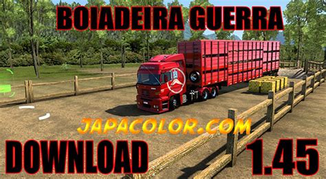 Reboque Boiadeira Guerra Mods Ets2 1 45 Dalenha Mods