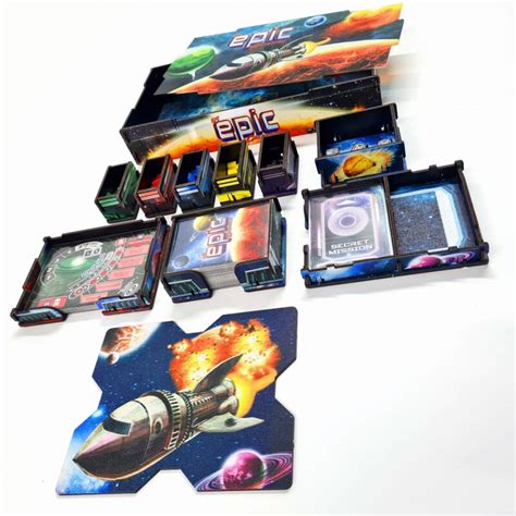 E Raptor Storage Box Tiny Epic Galaxies UV Print 28 80