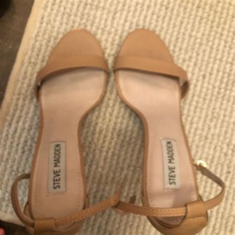 Steve Madden Shoes Steve Madden Stecy Nude Heel Size 75 Poshmark
